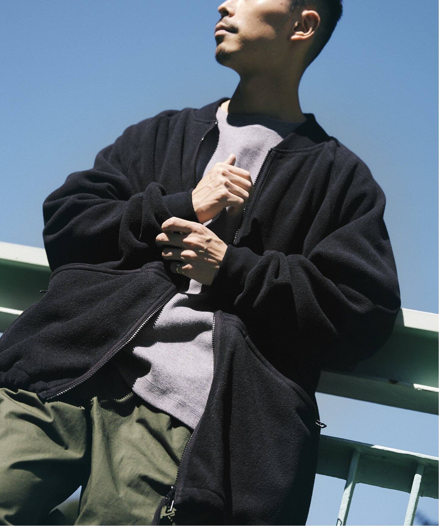 ARMY TWILL/アーミーツイル】別注 FLEECE RIB BZ（ボア