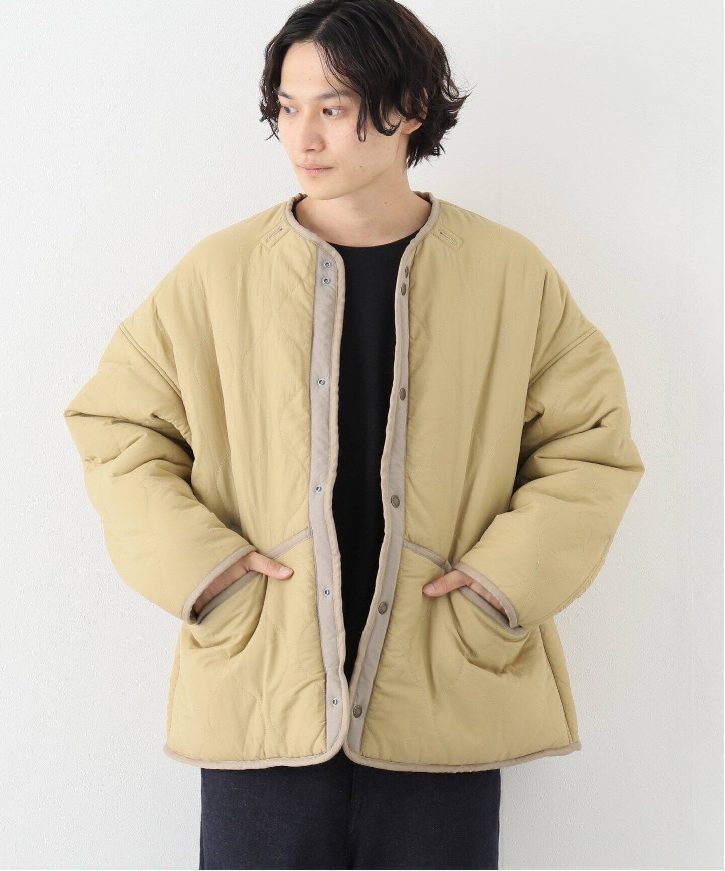 J.S.Homestead】QUILT/BOA REVERSIBLE LINER（ミリタリー）｜JOURNAL 