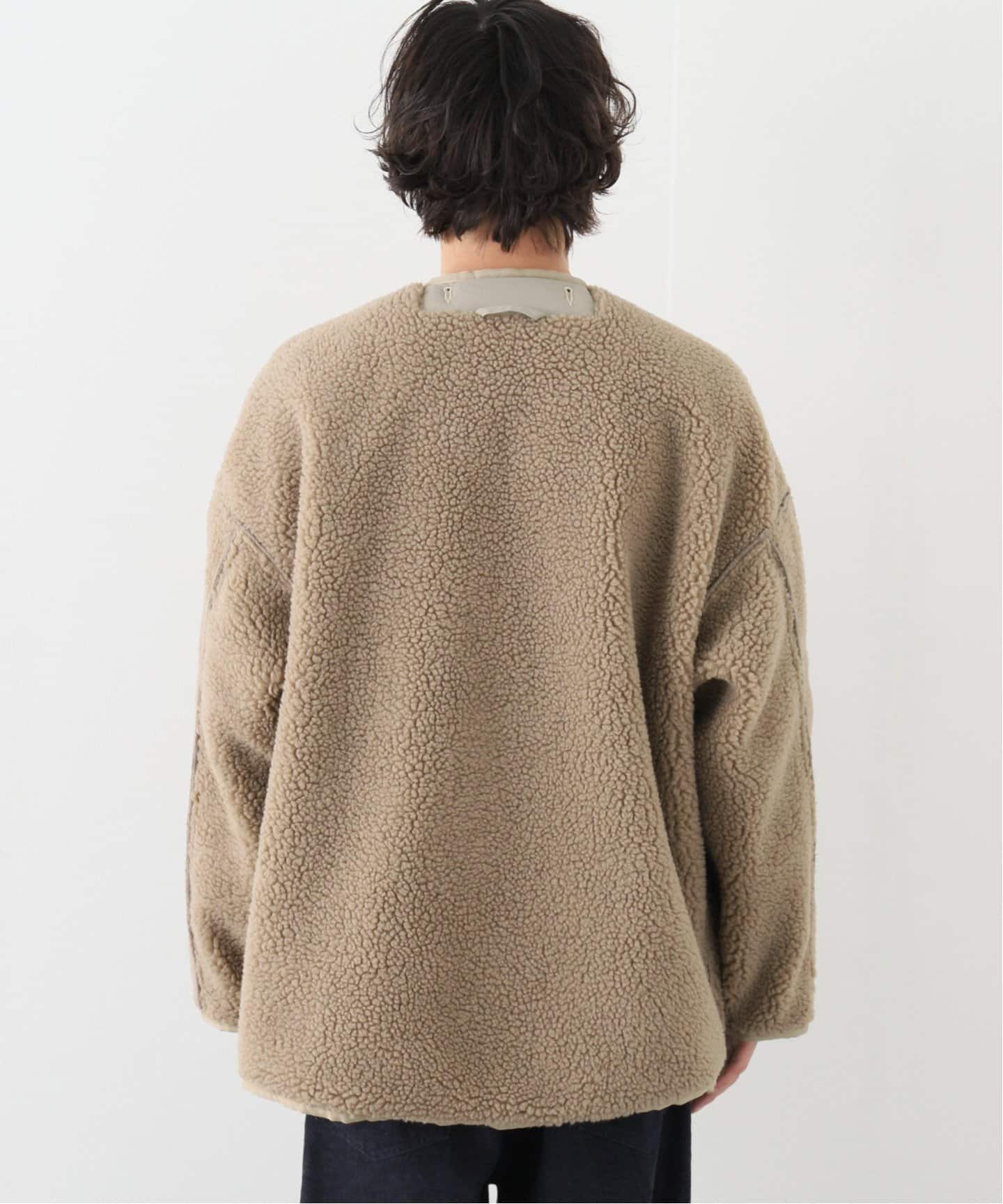 ワンピなど最旬ア！ J.S.Homestead】QUILT/BOA LINER（ミリタリー REVERSIBLE ジャケット・アウター