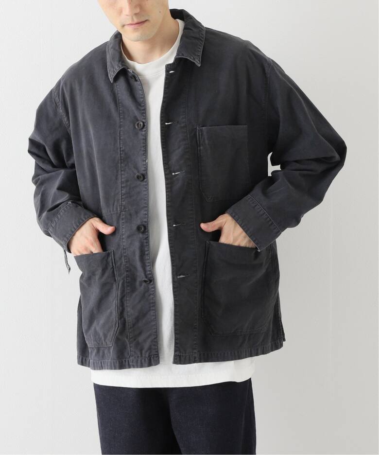 ANCELLM / アンセルム】MOLESKIN COVERALL JACKET（カバーオール 