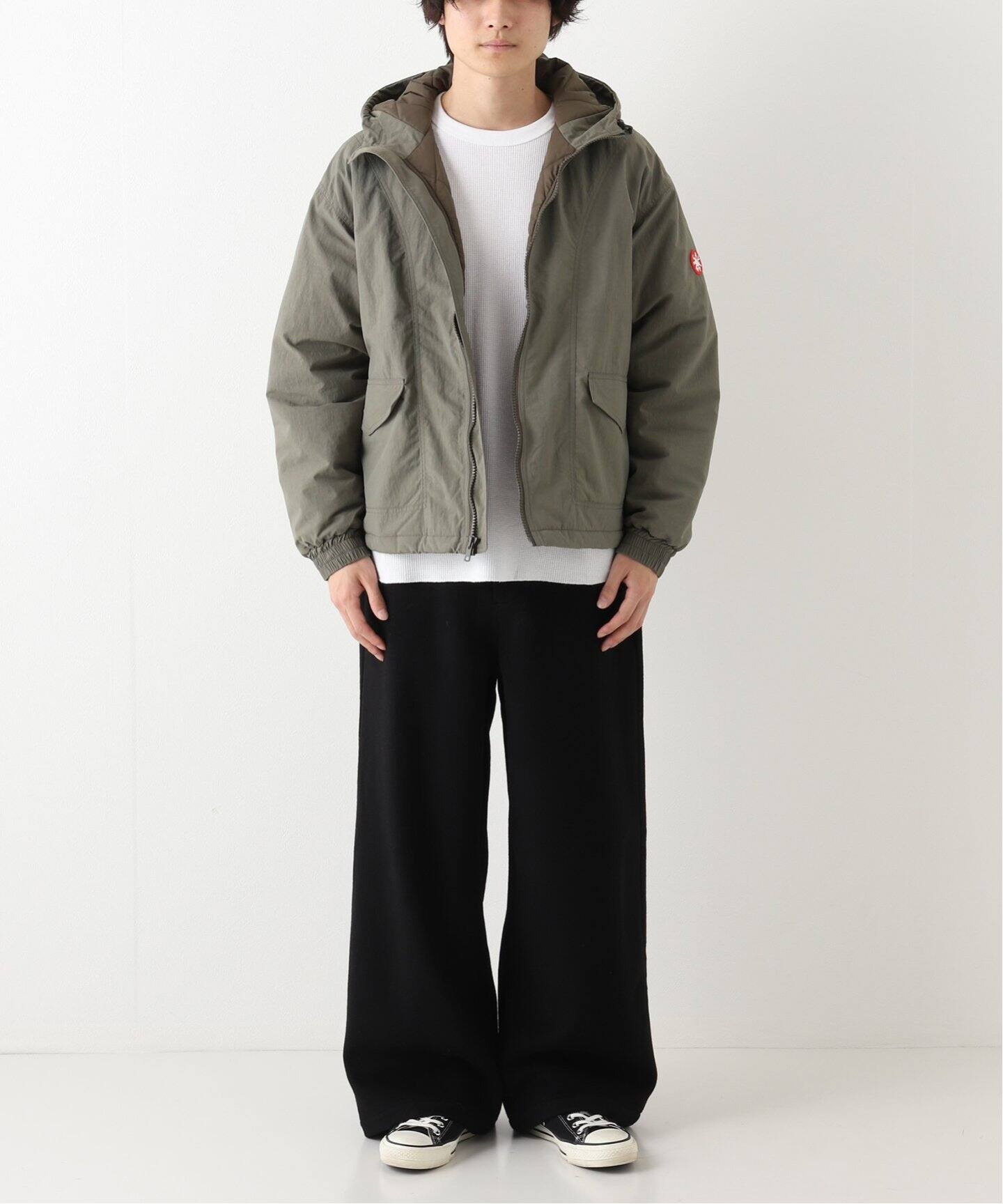 C.E / シーイー】NYLON HOOD ZIP JACKET（中綿・キルティング）｜WISM 