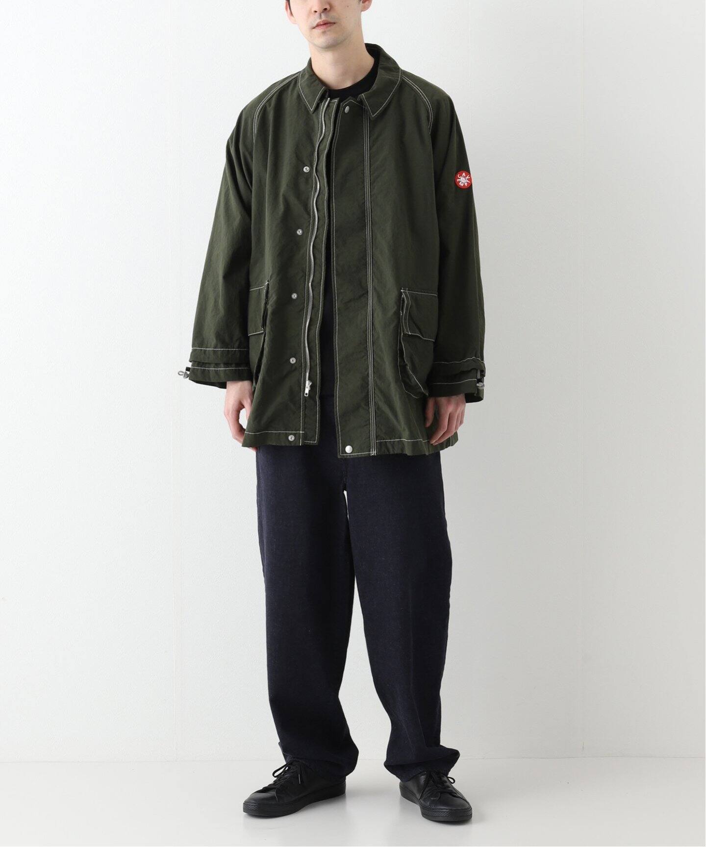 C.E / シーイー】OVERDYE GREEN NYLON JACKET（その他ブルゾン 