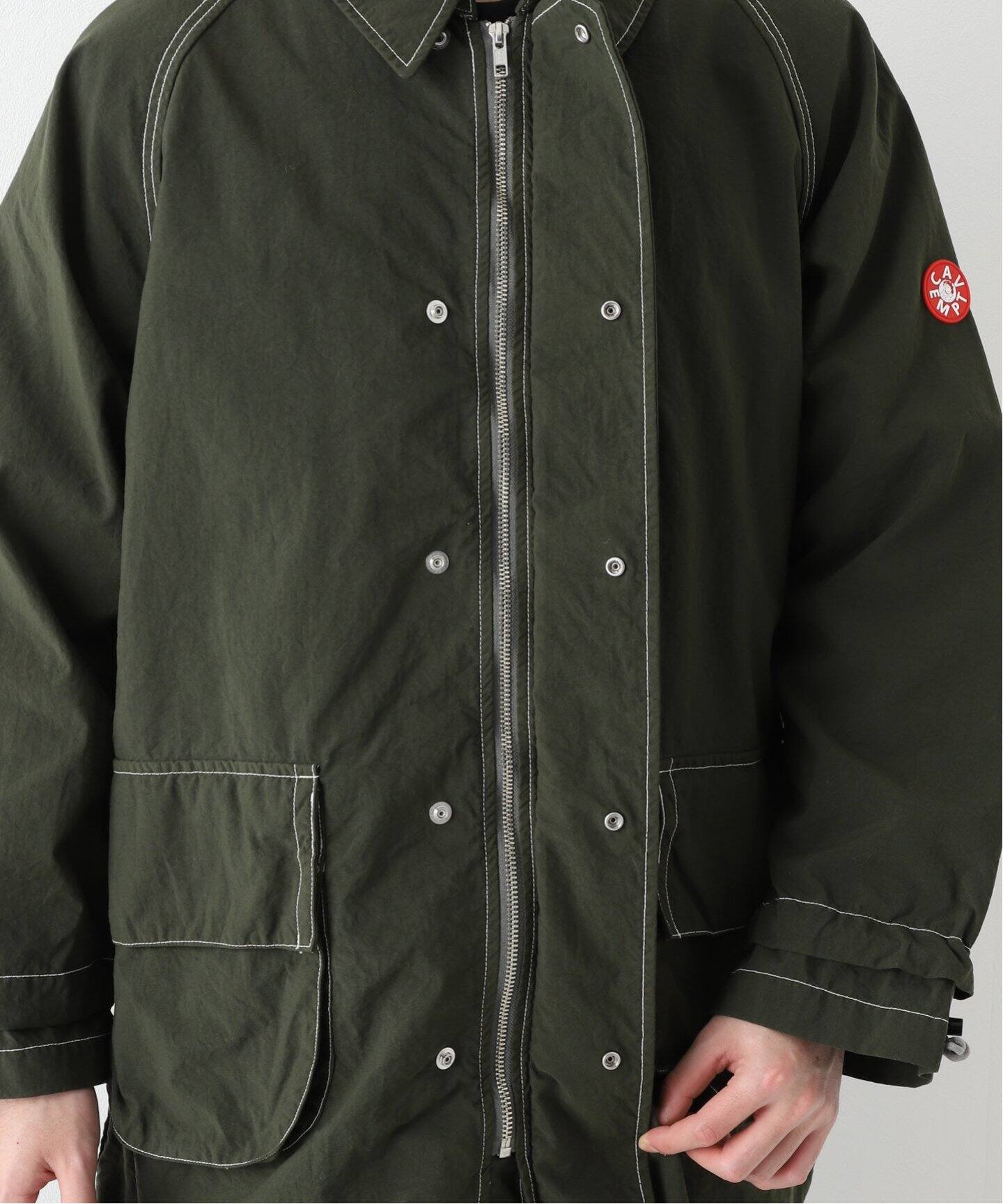 C.E / シーイー】OVERDYE GREEN NYLON JACKET（その他ブルゾン 