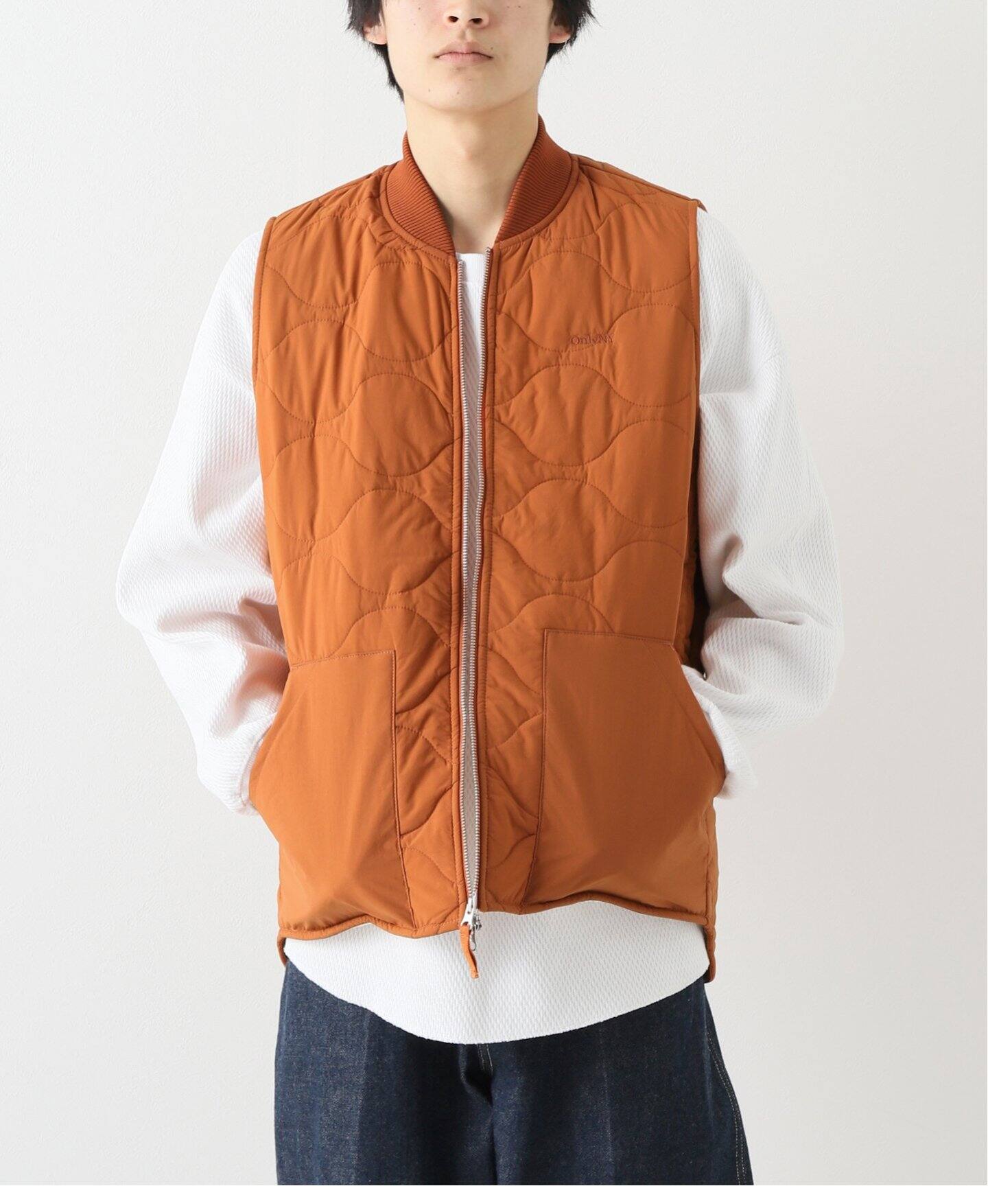 ONLY NY / オンリーニューヨーク】FULTON QUILTED VEST（ダウン・中綿 
