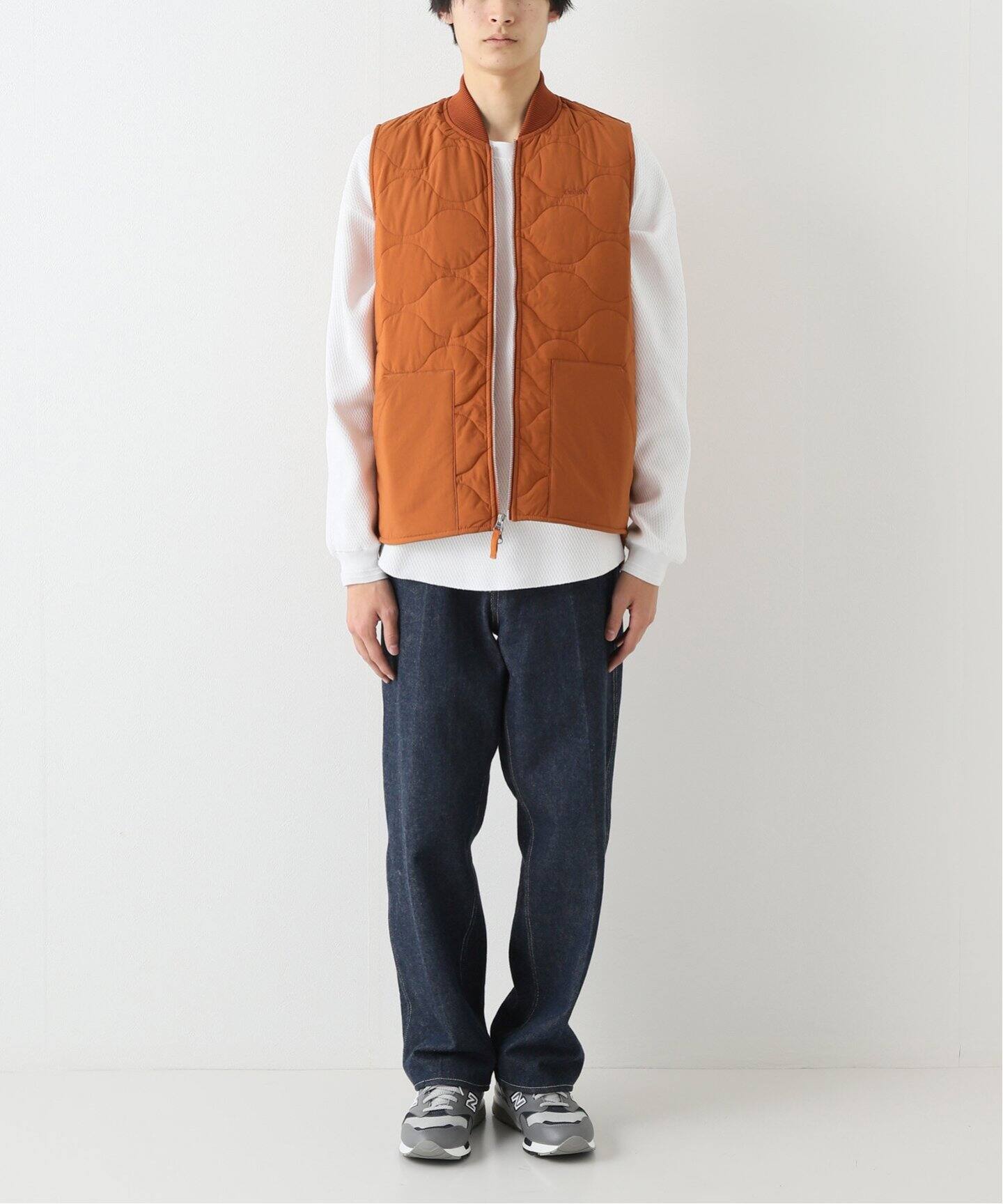 ONLY NY / オンリーニューヨーク】FULTON QUILTED VEST（ダウン・中綿 