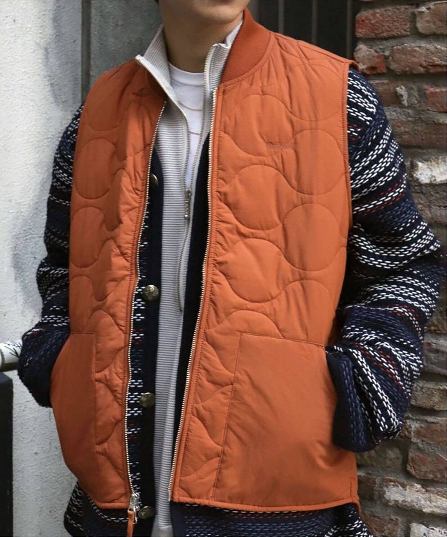 ONLY NY / オンリーニューヨーク】FULTON QUILTED VEST（ダウン・中綿 