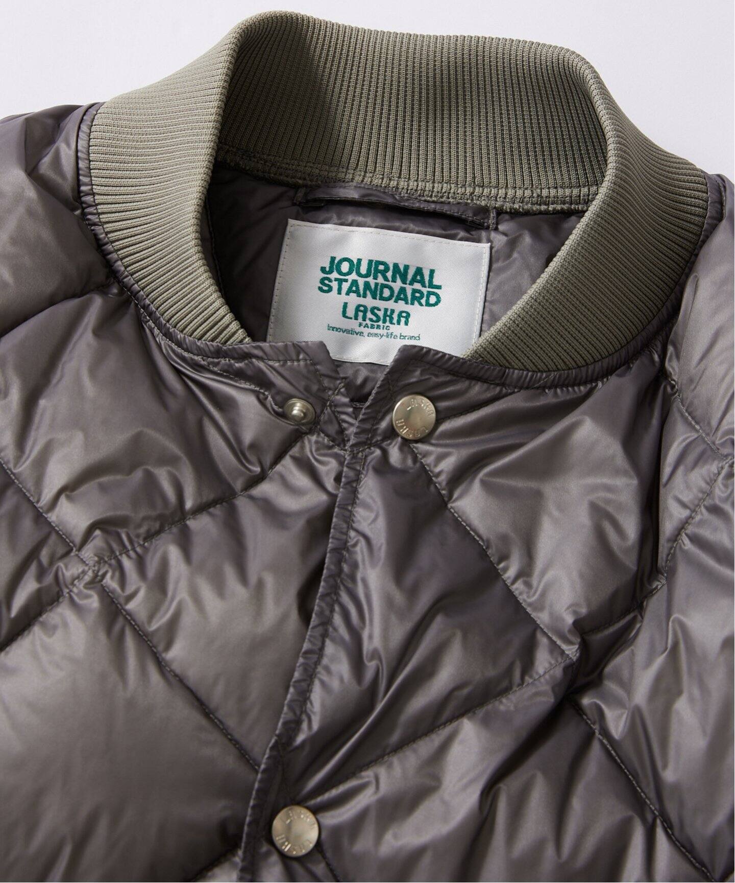 LASKA RETRO / ラスカレトロ】キルトダウンジャケット（ダウン  