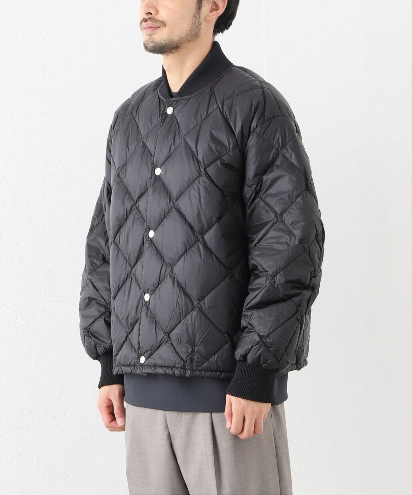 LASKA RETRO / ラスカレトロ】キルトダウンジャケット（ダウン  