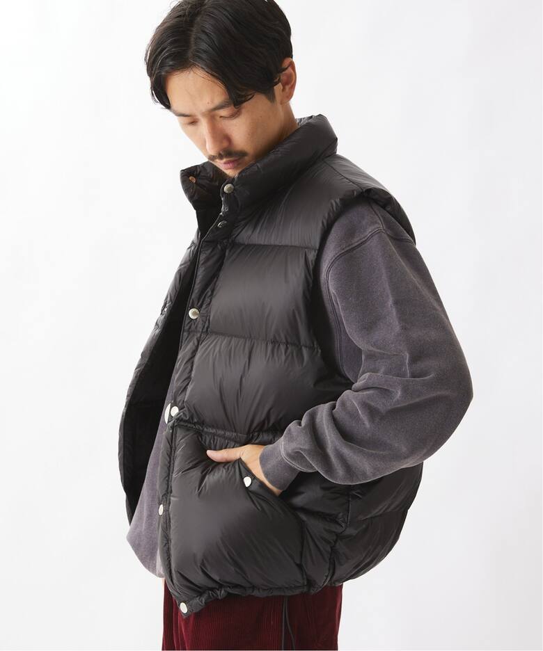 LASKA RETRO/ラスカ レトロ】ダウンベスト（ダウン・中綿ベスト  