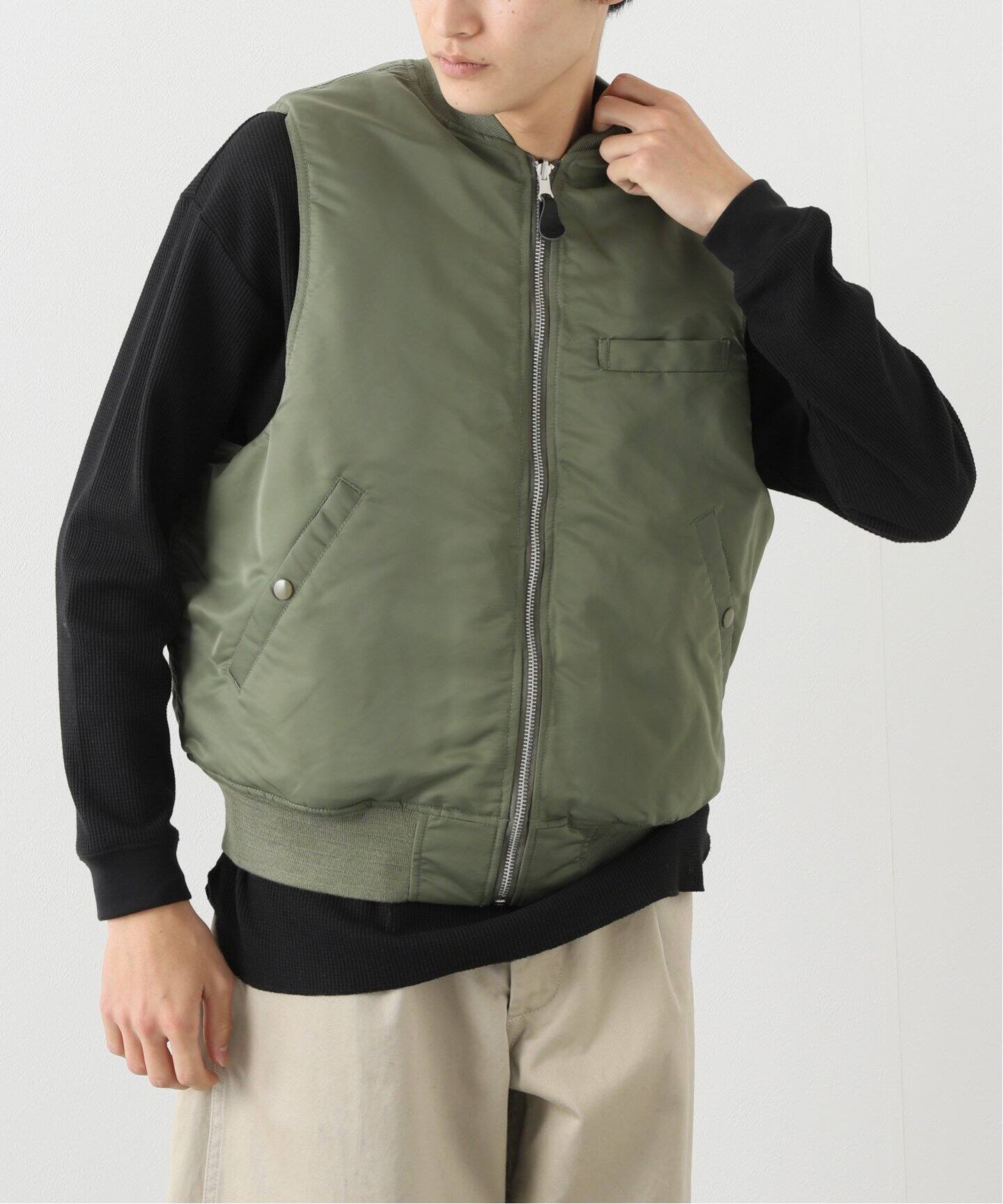 STANDARD JOURNAL / スタンダード ジャーナル】MA-1 VEST（ダウン 