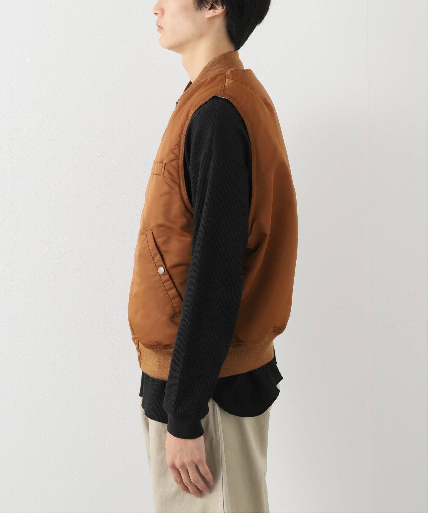 STANDARD JOURNAL / スタンダード ジャーナル】MA-1 VEST（ダウン 