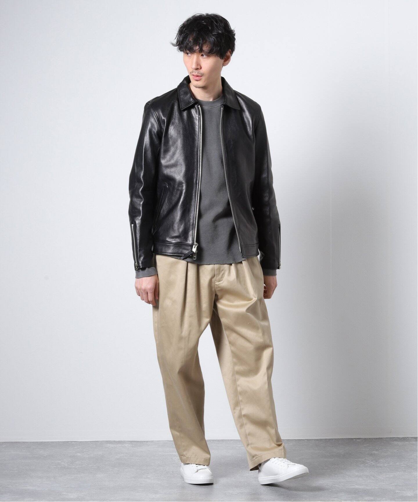 SCHOTT / ショット】シングルブレストライダース（レザージャケット 