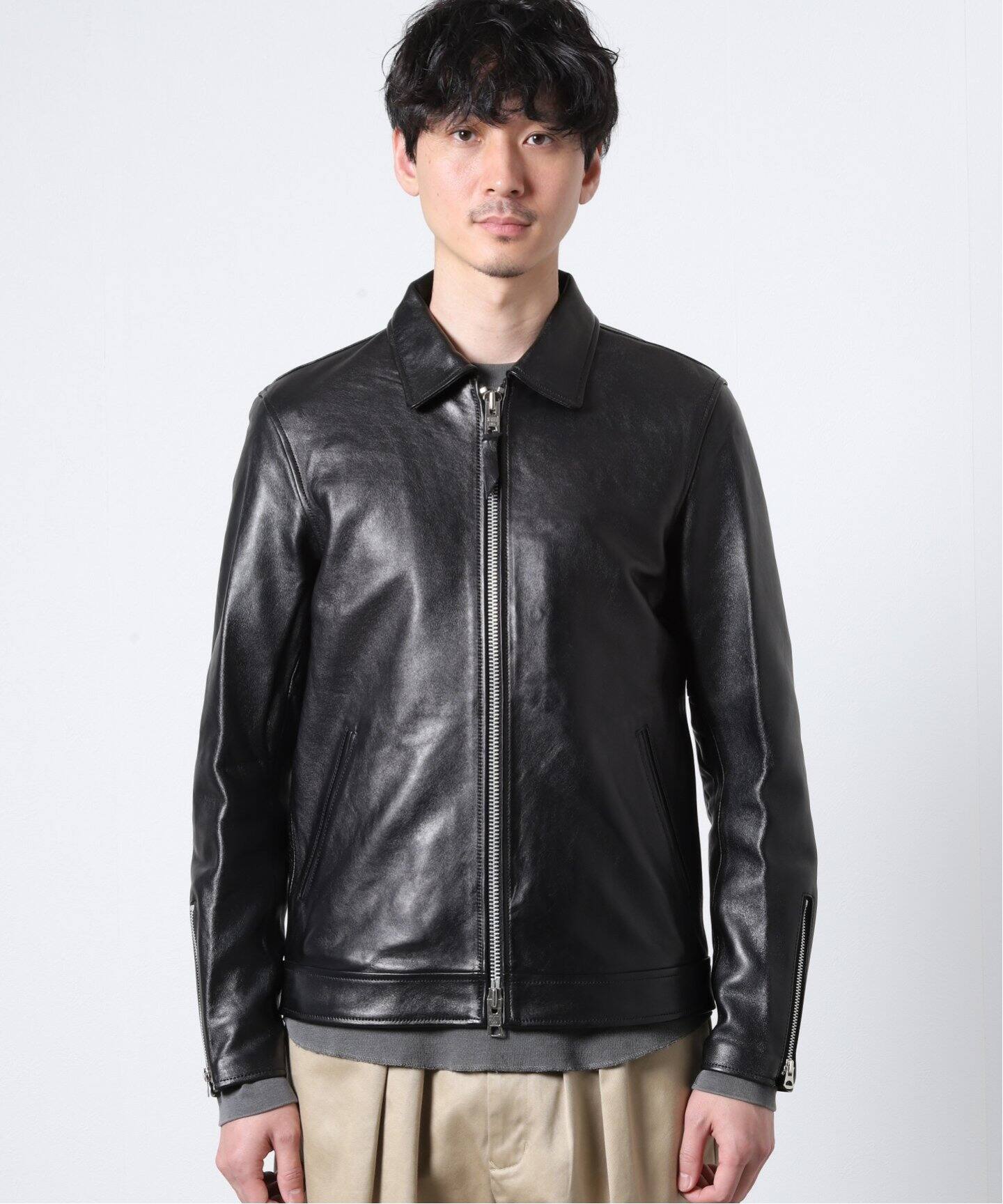 SCHOTT / ショット】シングルブレストライダース（レザージャケット 