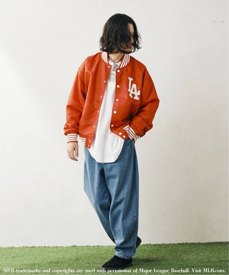 FANATICS/ファナティクス×JOURNAL STANDARD】別注 サテン ジャケット 