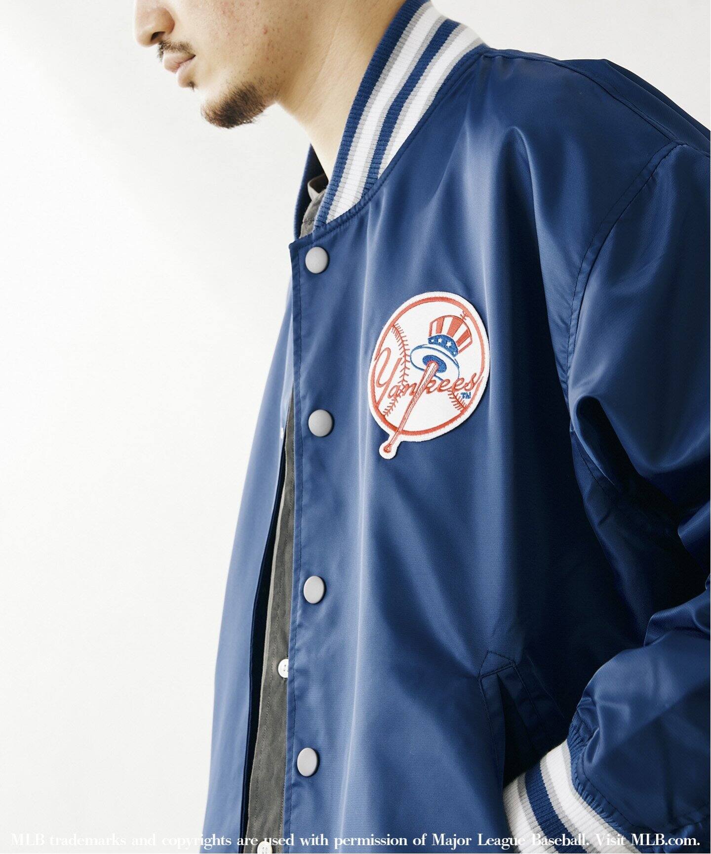 M*J様 Fanaticsファナティクス レトロ サテンジャケットXL FANATICS/ファナティクス×JOURNAL STANDARD】別注 サテン ジャケット