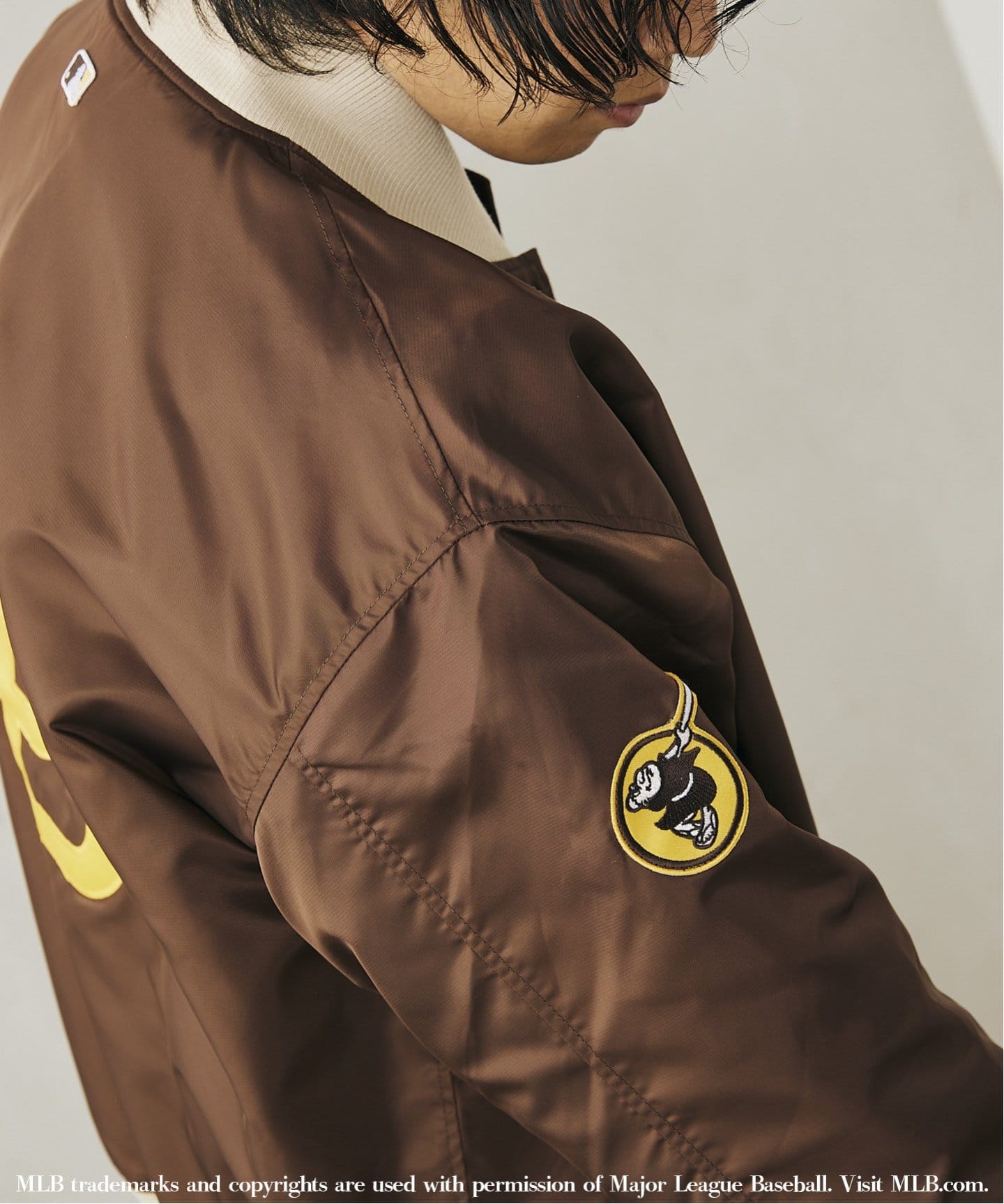 FANATICS/ファナティクス×JOURNAL STANDARD】別注 サテン ジャケット