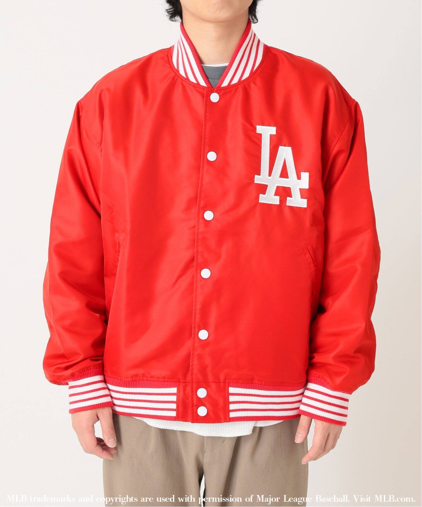 FANATICS/ファナティクス×JOURNAL STANDARD】別注 サテン ジャケット