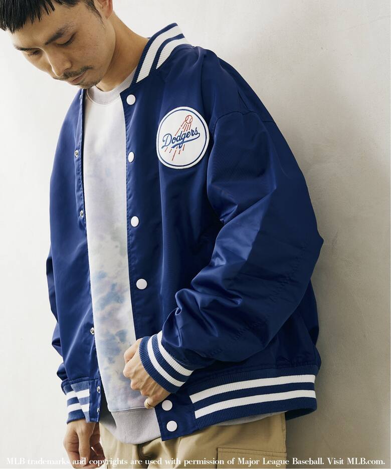 FANATICS/ファナティクス×JOURNAL STANDARD】別注 サテン ジャケット 