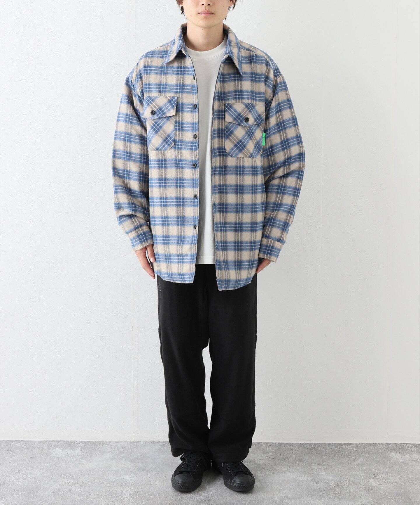 WILLY CHAVARRIA / ウィリー チャバリア】PLAID FLANNEL JACKET 