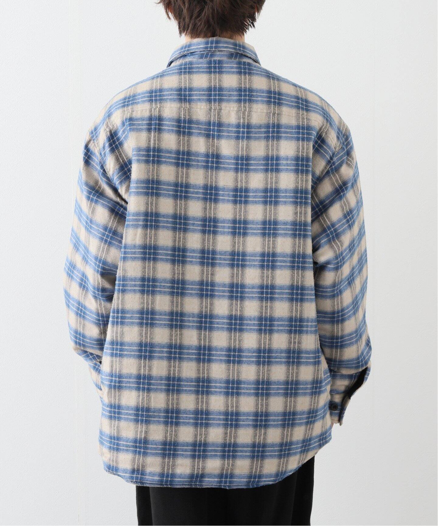 WILLY CHAVARRIA / ウィリー チャバリア】PLAID FLANNEL JACKET 