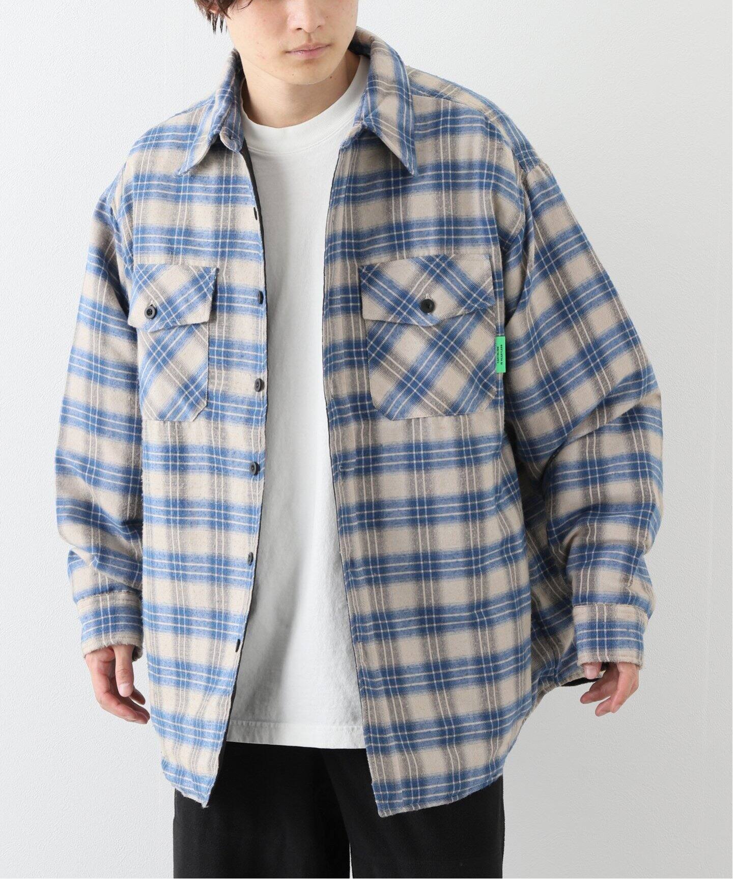 WILLY CHAVARRIA / ウィリー チャバリア】PLAID FLANNEL JACKET 