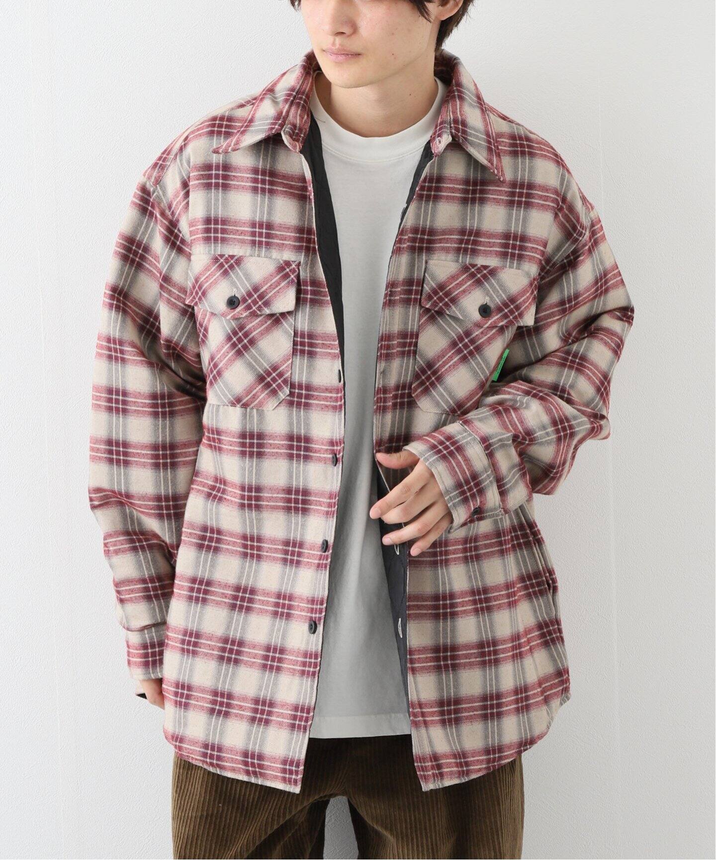 WILLY CHAVARRIA / ウィリー チャバリア】PLAID FLANNEL JACKET 