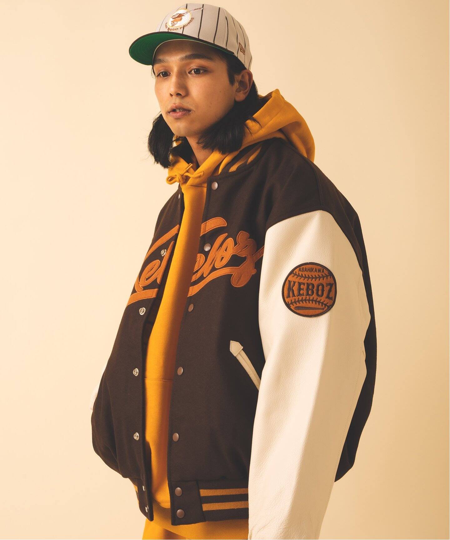 KEBOZ×JOURNAL STANDARD】別注 スタジアムジャケット（スタジャン  