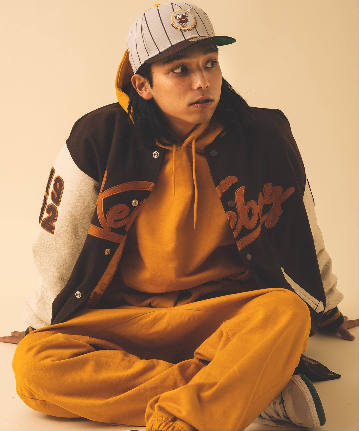 KEBOZ×JOURNAL STANDARD】別注 スタジアムジャケット（スタジャン 
