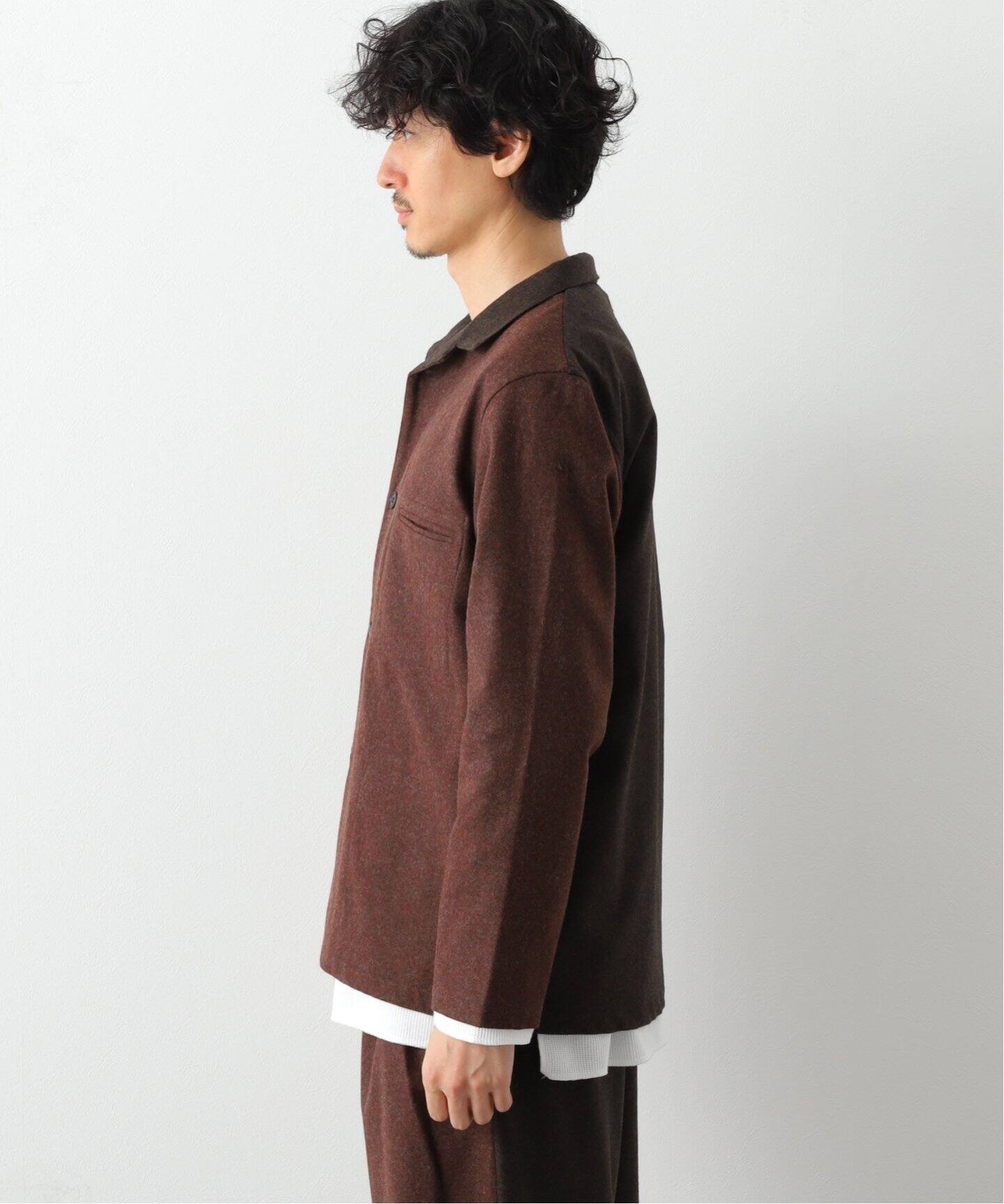 FRANK LEDER/フランクリーダー】BAVARIAN LODEN TWOTONE SHIRT（その他 