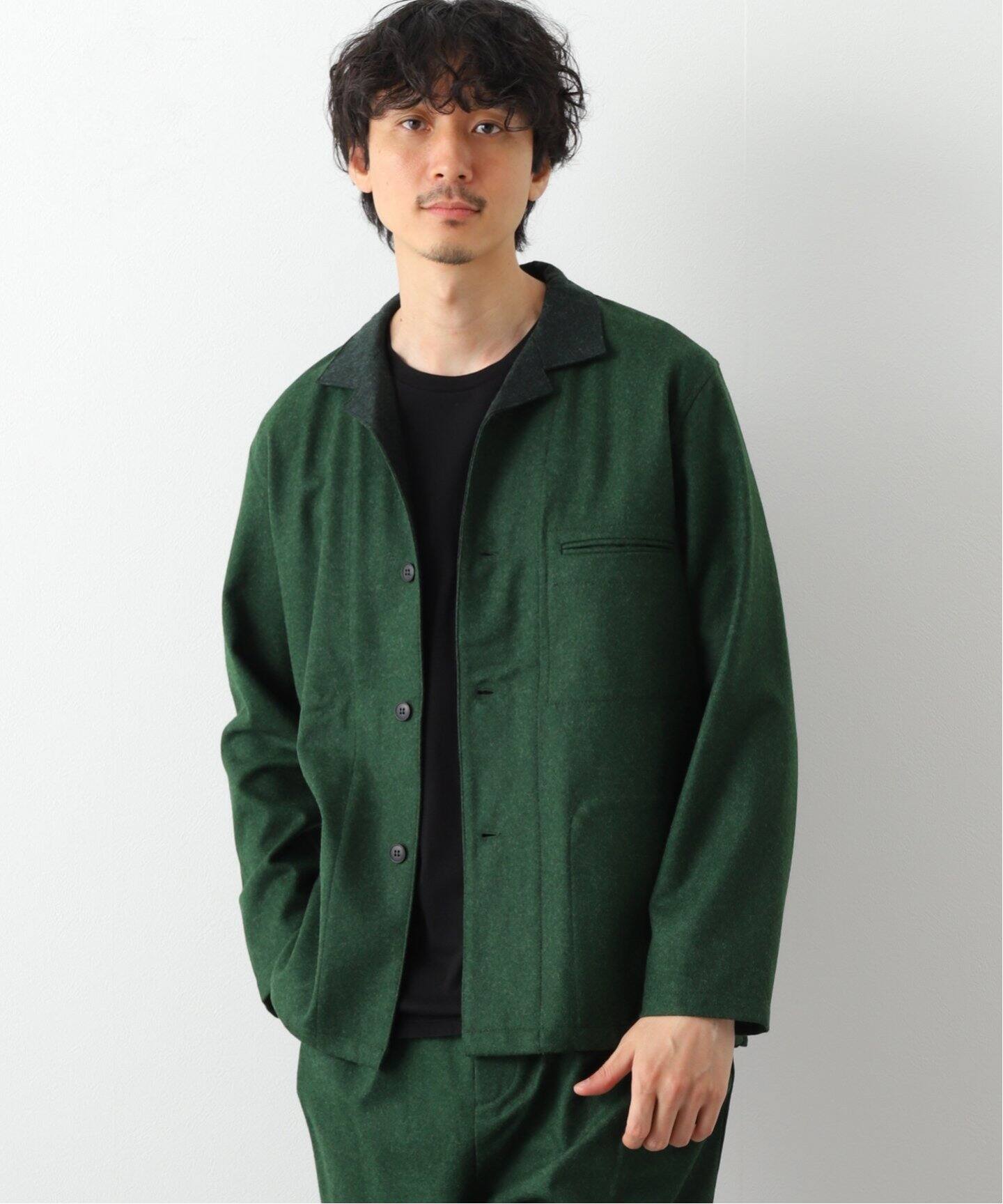 FRANK LEDER/フランクリーダー】BAVARIAN LODEN TWOTONE SHIRT（その他 