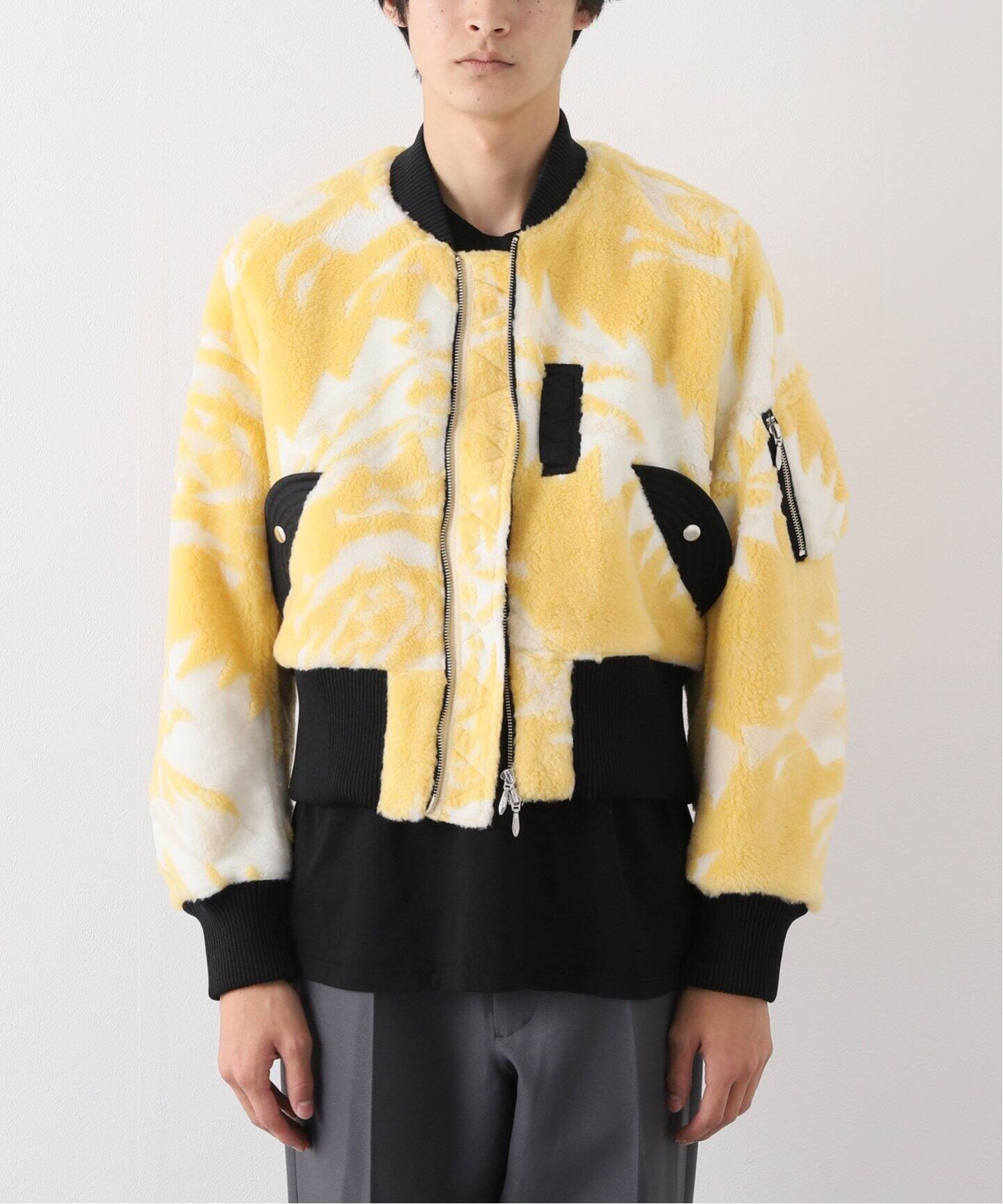 オープニング 新品 MASU JACQUARD FLEECE BOMBER JACKET abamedyc.com