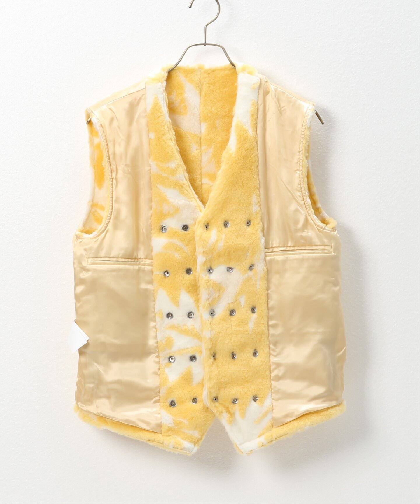 MASU / エムエーエスユー】 JACQUARD NATIVE FLEECE SNAP VEST（その他 