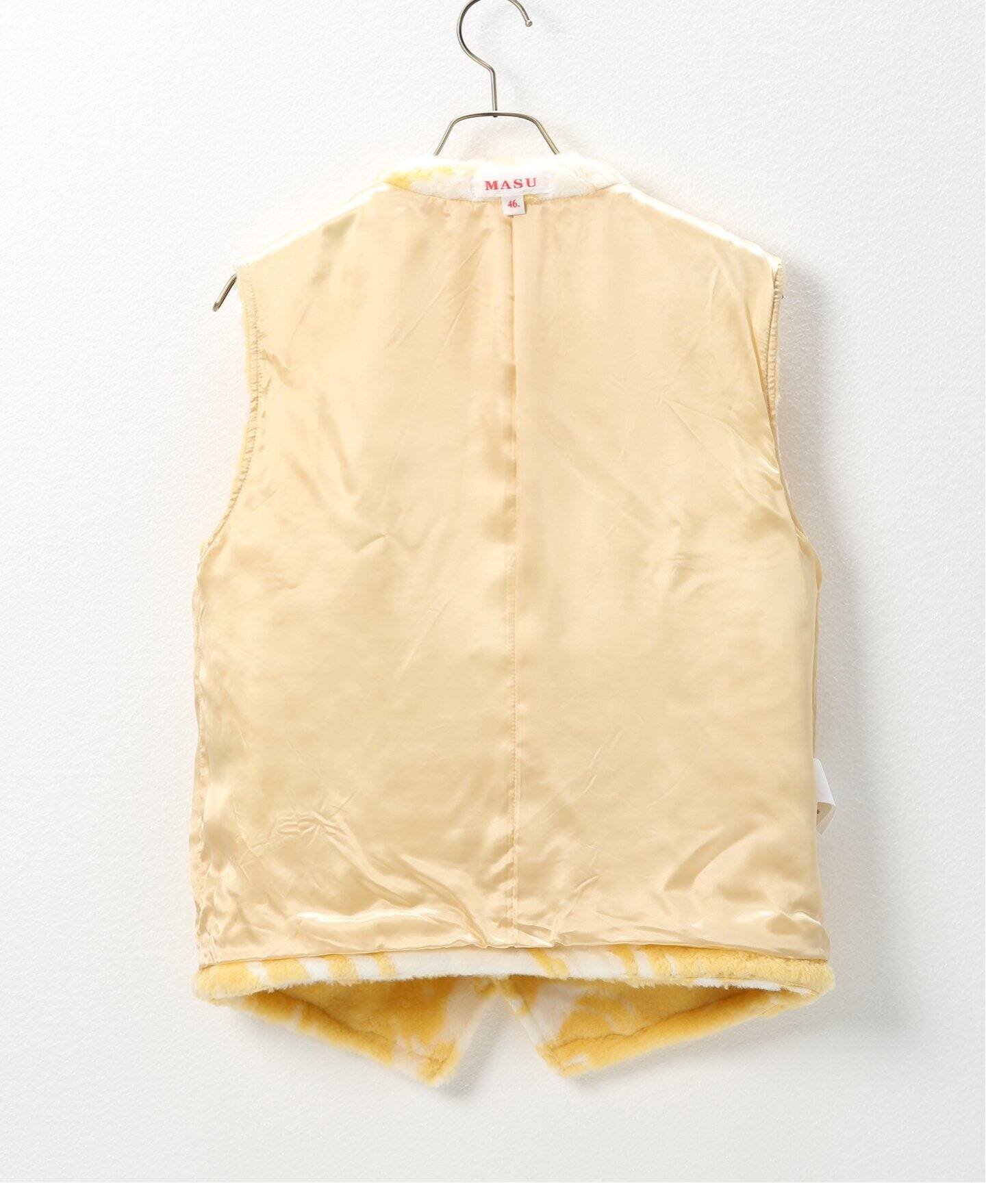 MASU / エムエーエスユー】 JACQUARD NATIVE FLEECE SNAP VEST（その他 