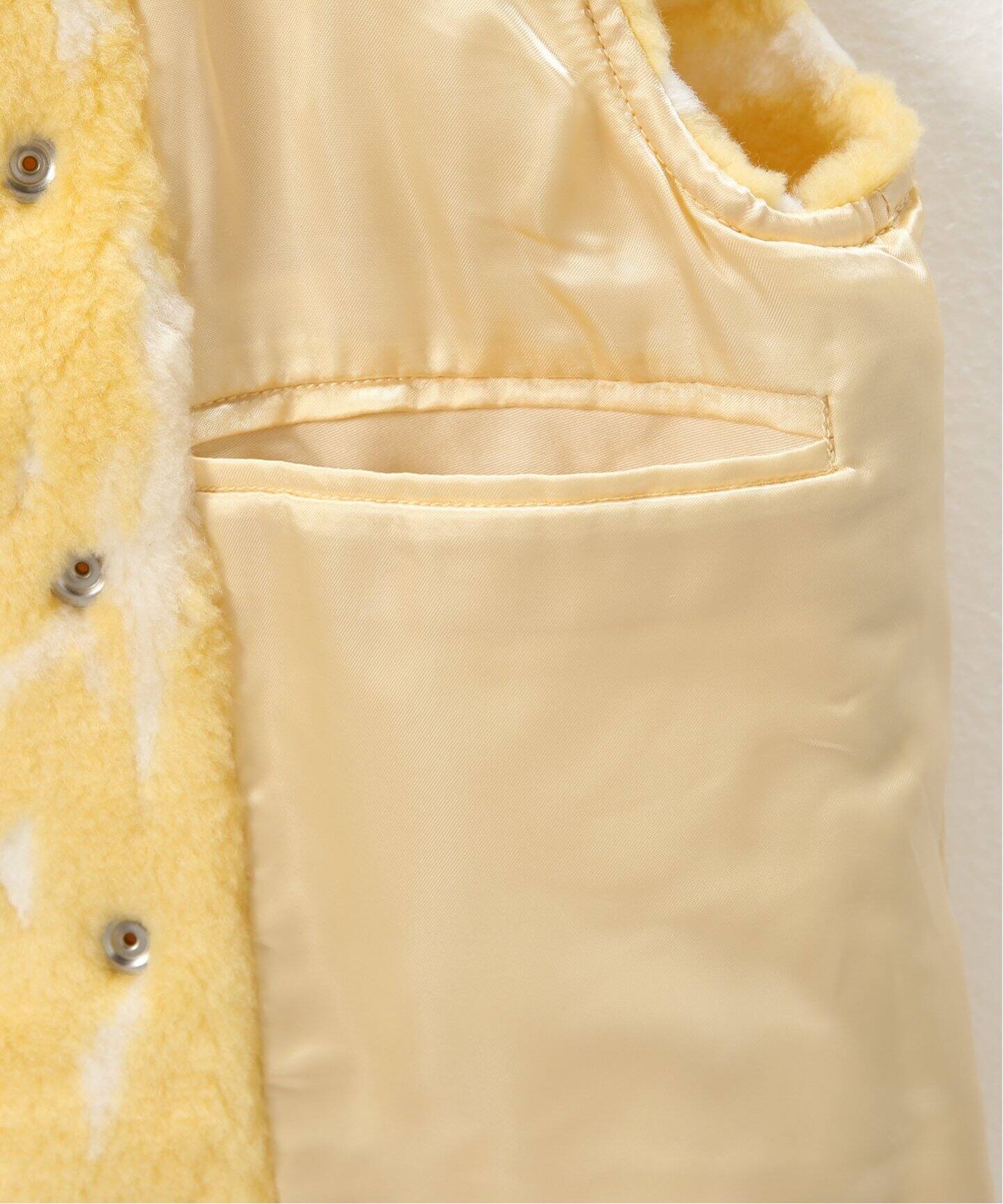 MASU / エムエーエスユー】 JACQUARD NATIVE FLEECE SNAP VEST（その他 