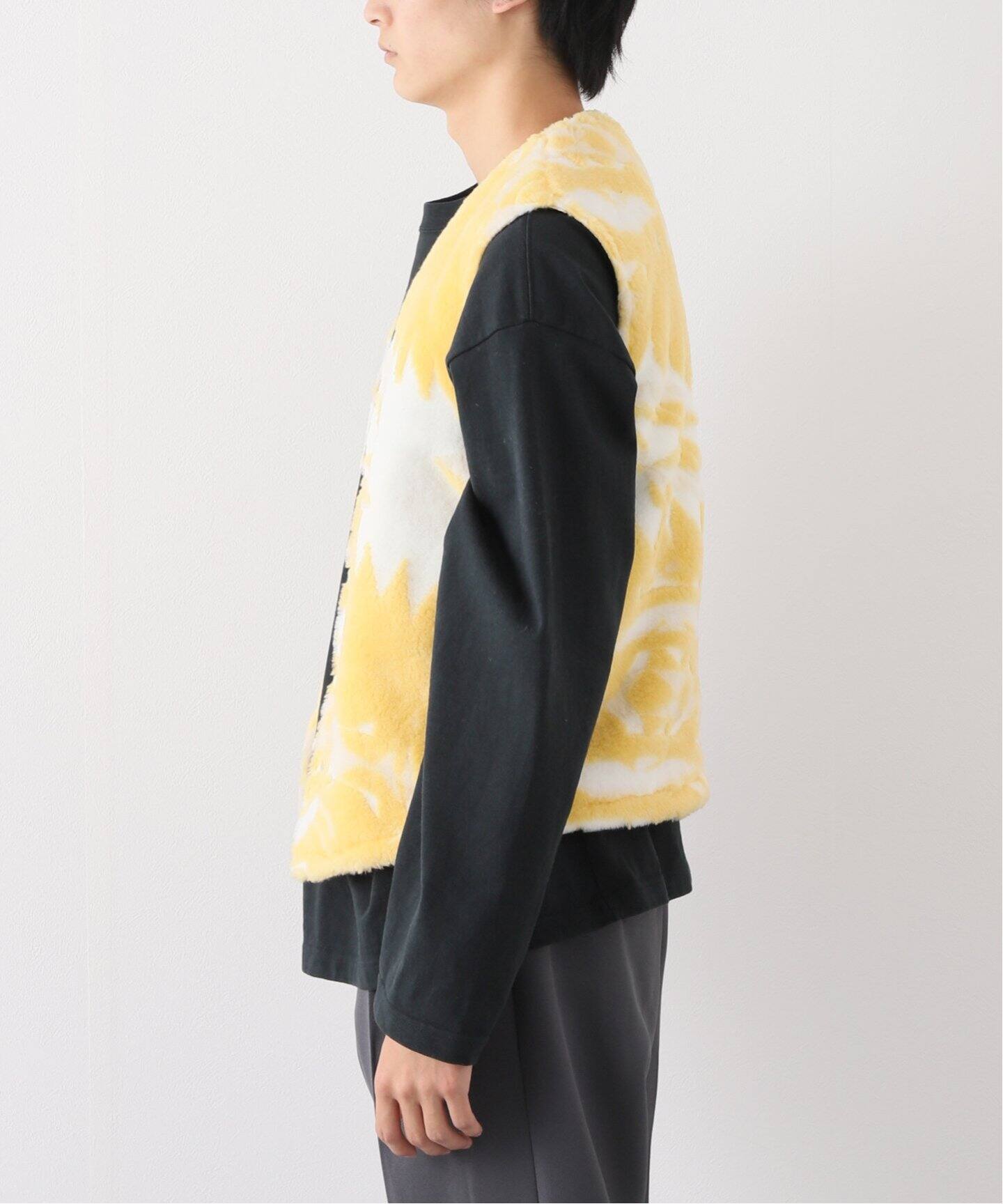 MASU / エムエーエスユー】 JACQUARD NATIVE FLEECE SNAP VEST（その他 