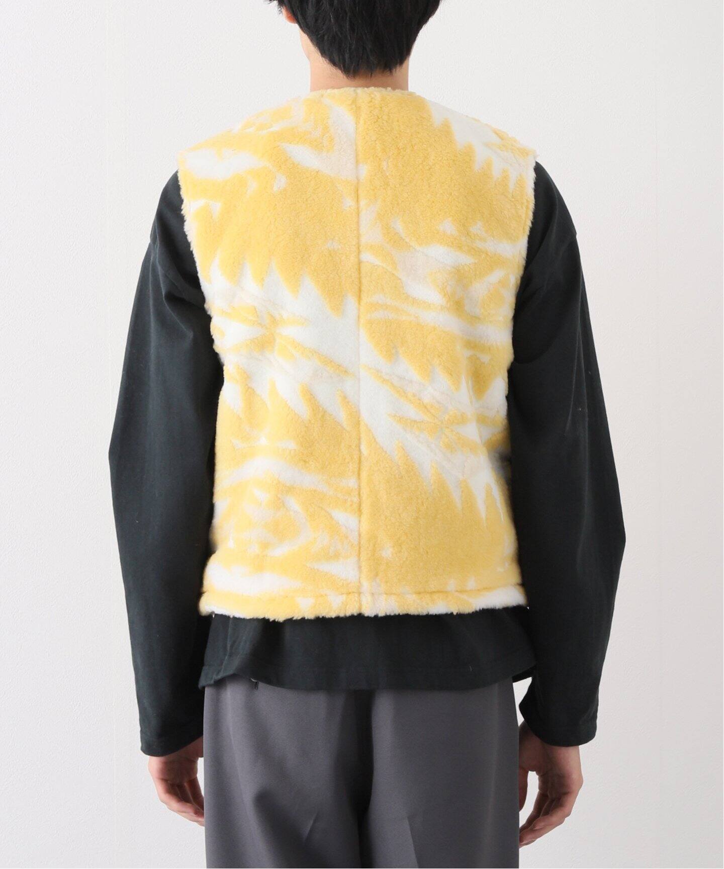 MASU / エムエーエスユー】 JACQUARD NATIVE FLEECE SNAP VEST（その他 