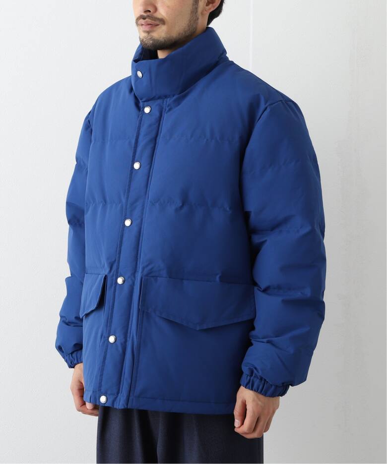 B.C STOCK オーバーサイズ スタンドカラー ダウンジャケット 