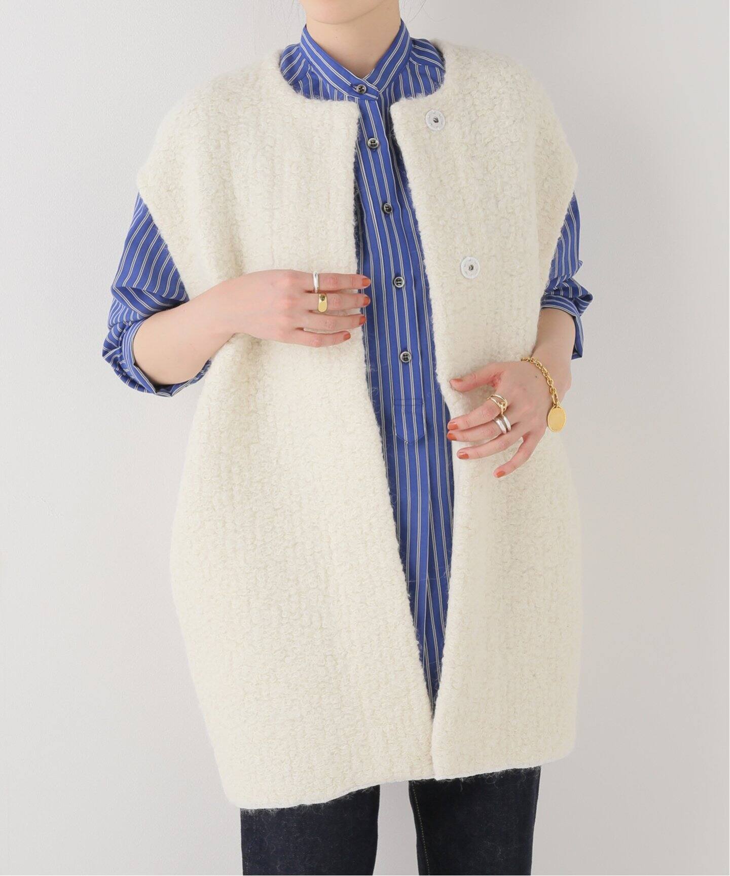 ADAWAS/アダワス】ループコクーンベスト（その他ブルゾン  