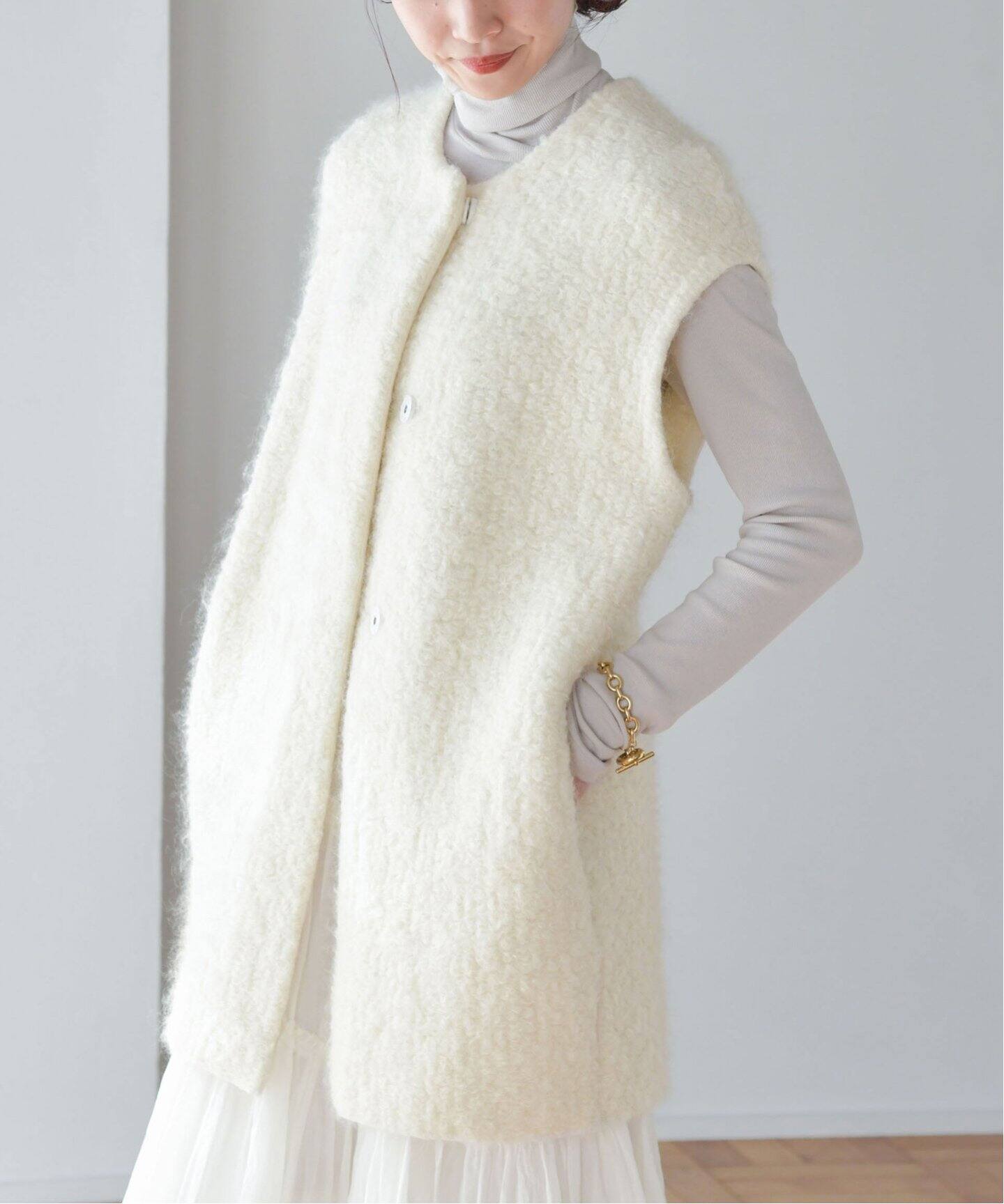 ADAWAS/アダワス】ループコクーンベスト（その他ブルゾン  