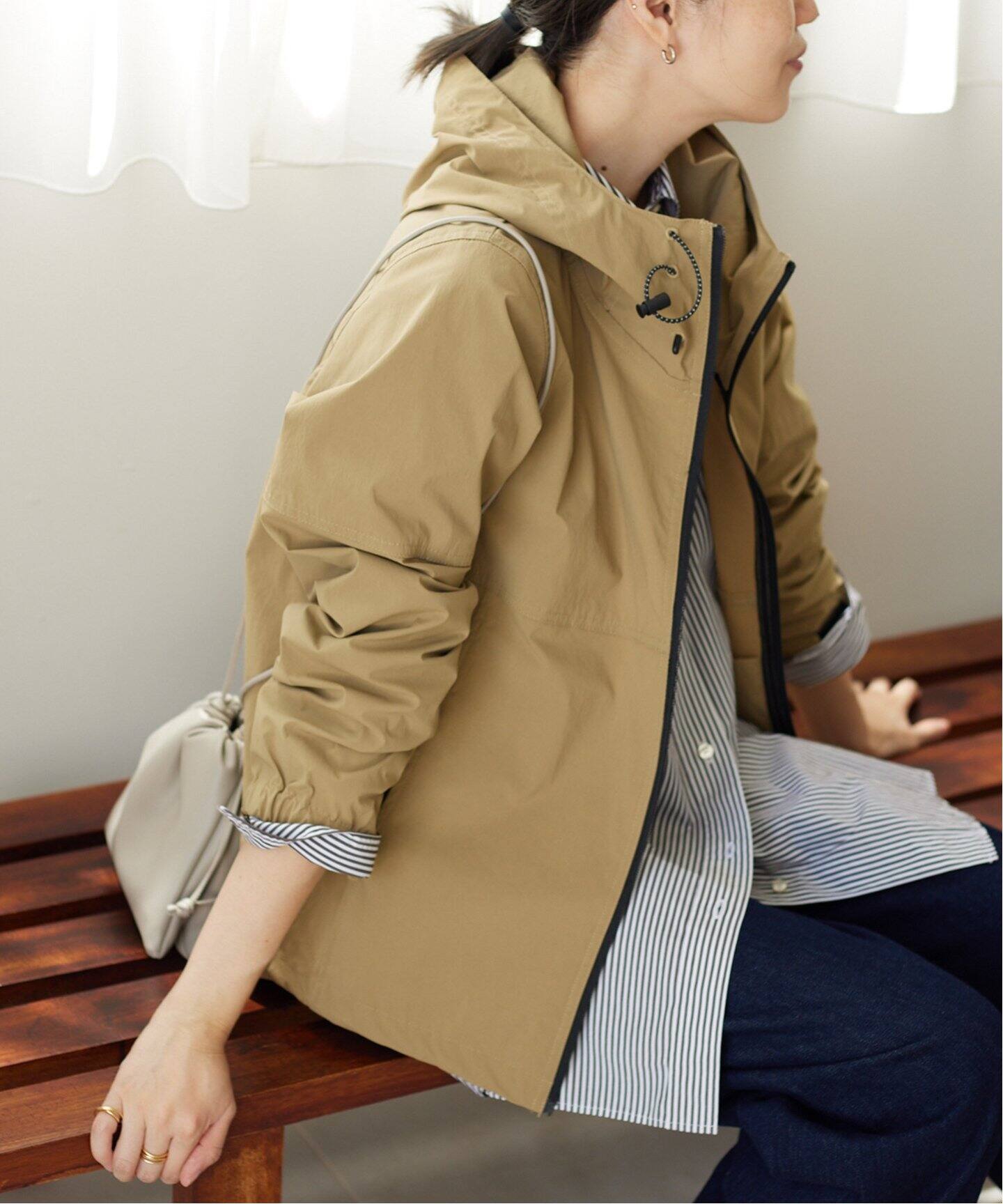 追加2》WASHER NYLONストレッチマウンテンパーカー（マウンテン 