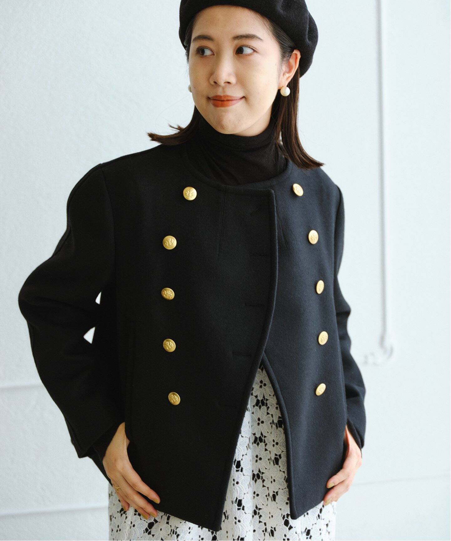 IENA LA BOUCLE メルトン モーターサイクルブルゾン（その他ブルゾン 