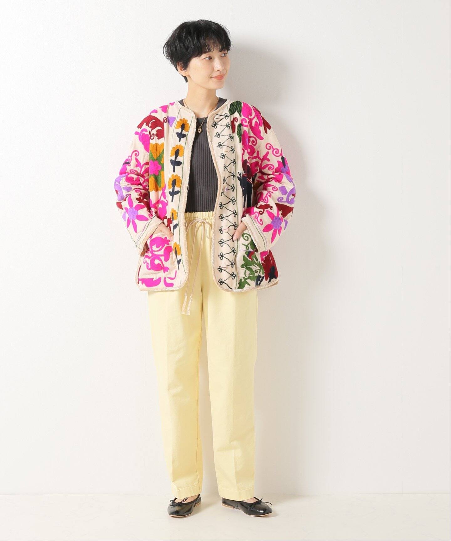 forte_forte/フォルテフォルテ】ジャケット アップリケ（その他  