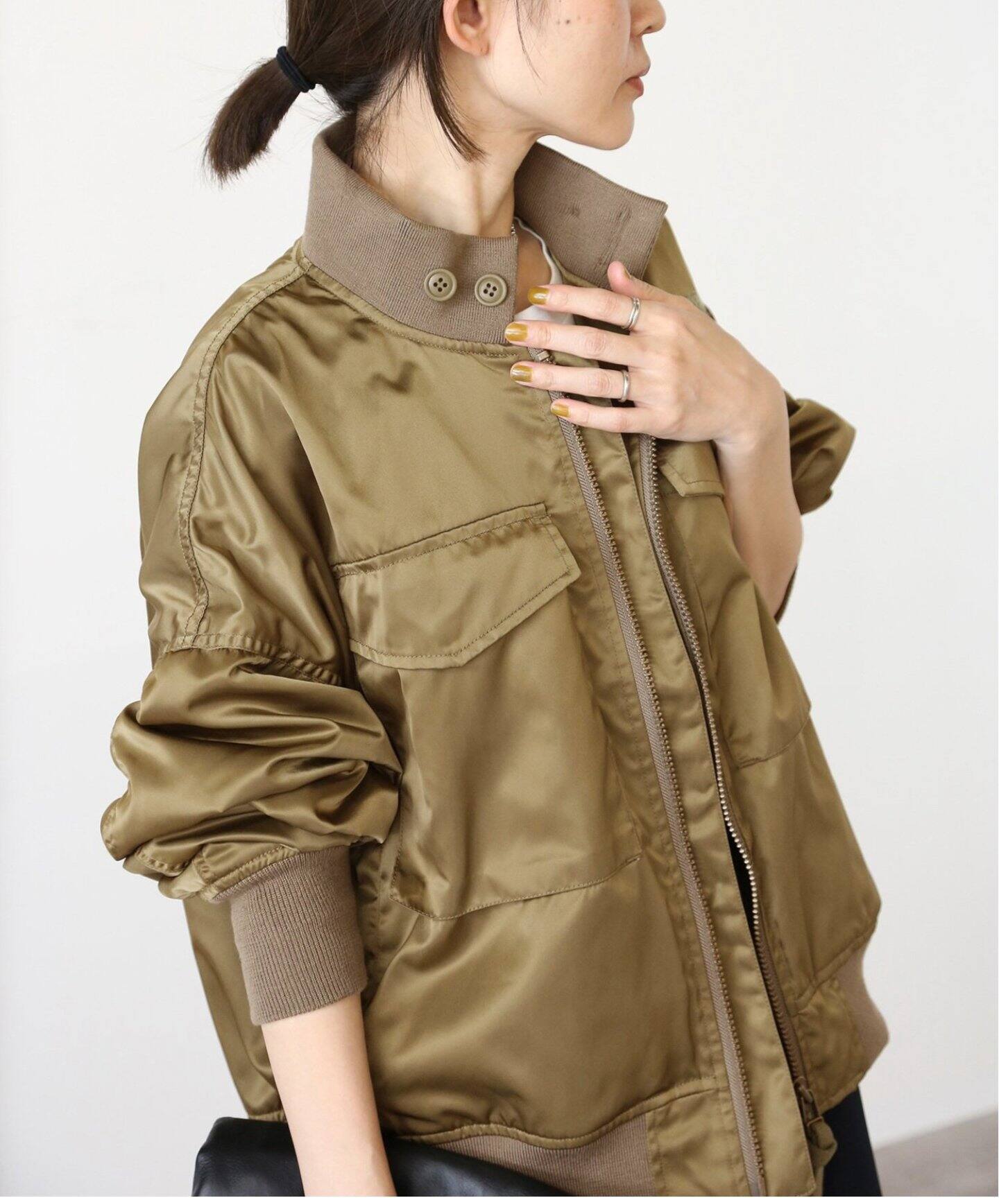 VOTE MAKE NEW CLOTHES/ヴォートメイク】別注WEP ジャケット（カーキ 