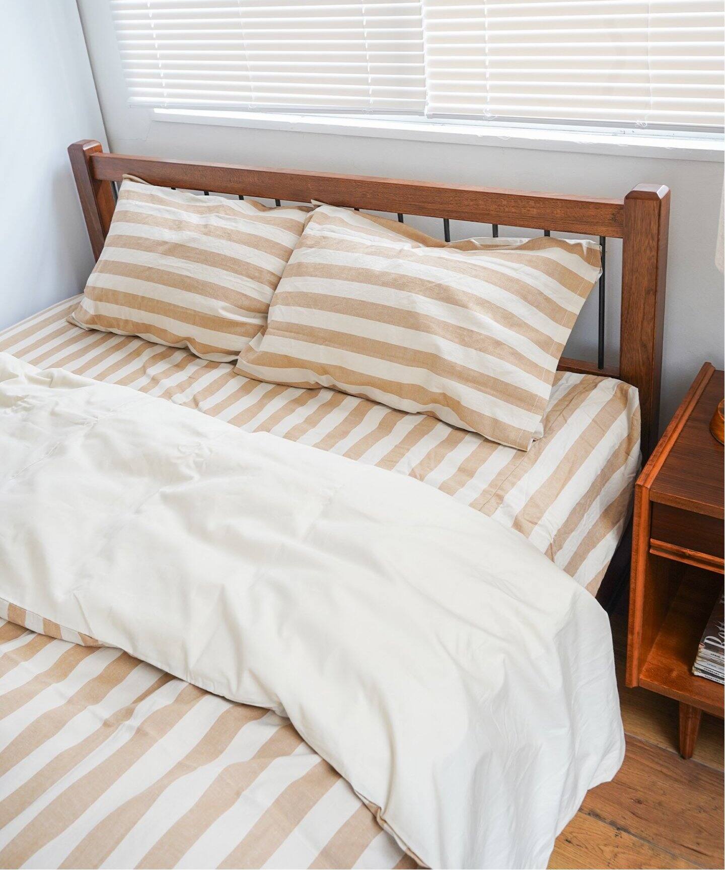 ふとんカバー ストライプ クイーン DUVET COVER Q（ベッド）｜JOURNAL 