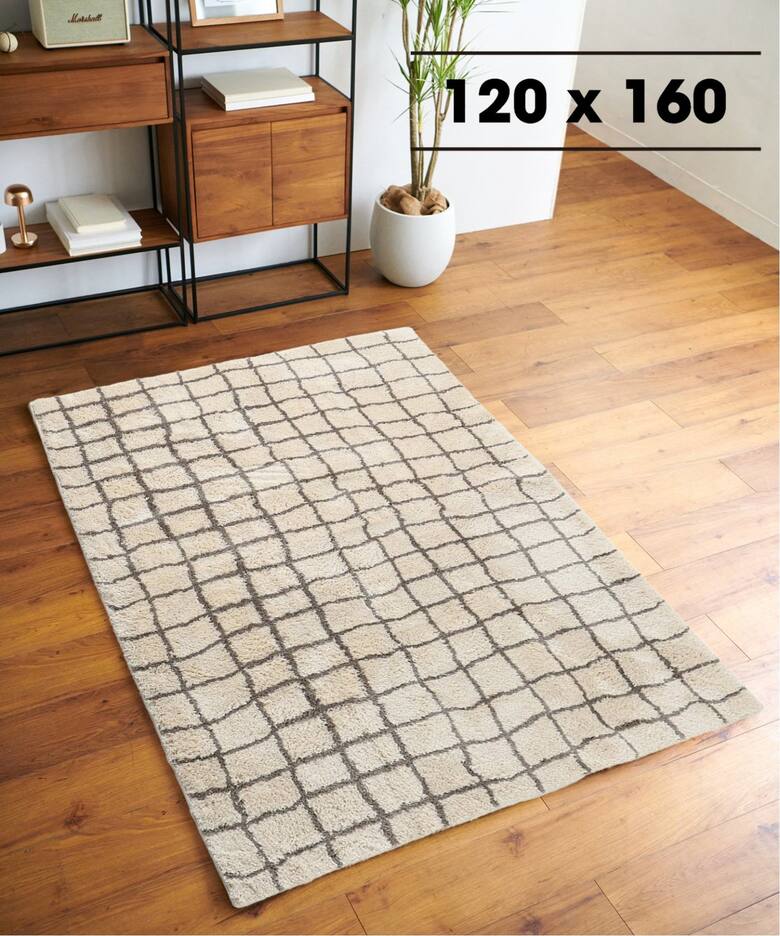 GRID RUG 120x160 グリッド ラグ（ラグ・マット）｜JOURNAL STANDARD 