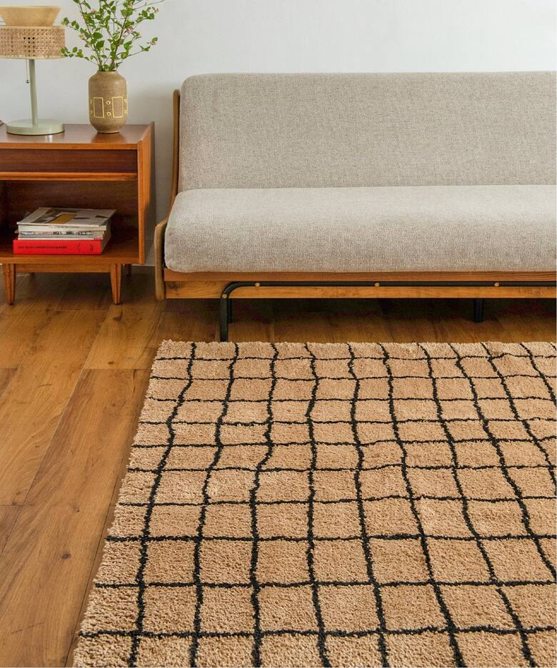 GRID RUG 140x200 グリッド ラグ（ラグ・マット）｜JOURNAL STANDARD 