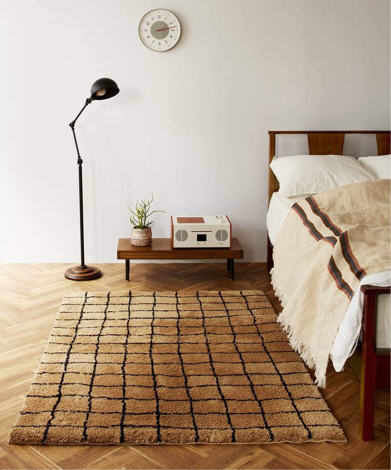 GRID RUG 140x200 グリッド ラグ（ラグ・マット）｜JOURNAL STANDARD 