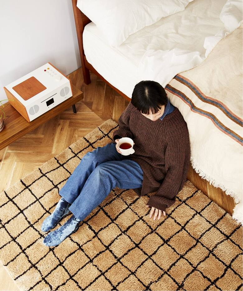 GRID RUG 140x200 グリッド ラグ（ラグ・マット）｜JOURNAL STANDARD 