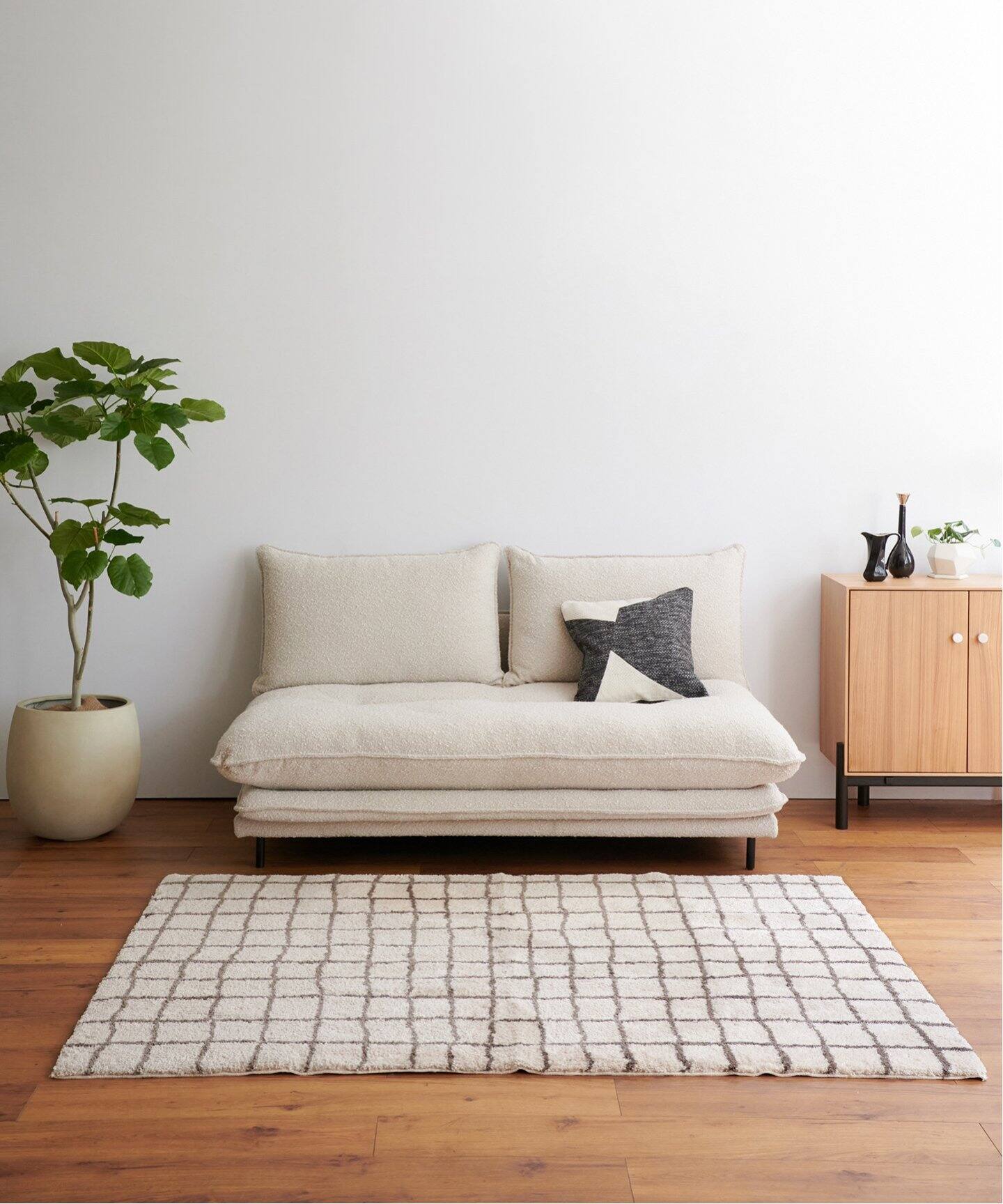 GRID RUG 200x200 グリッド ラグ（ラグ・マット）｜JOURNAL STANDARD