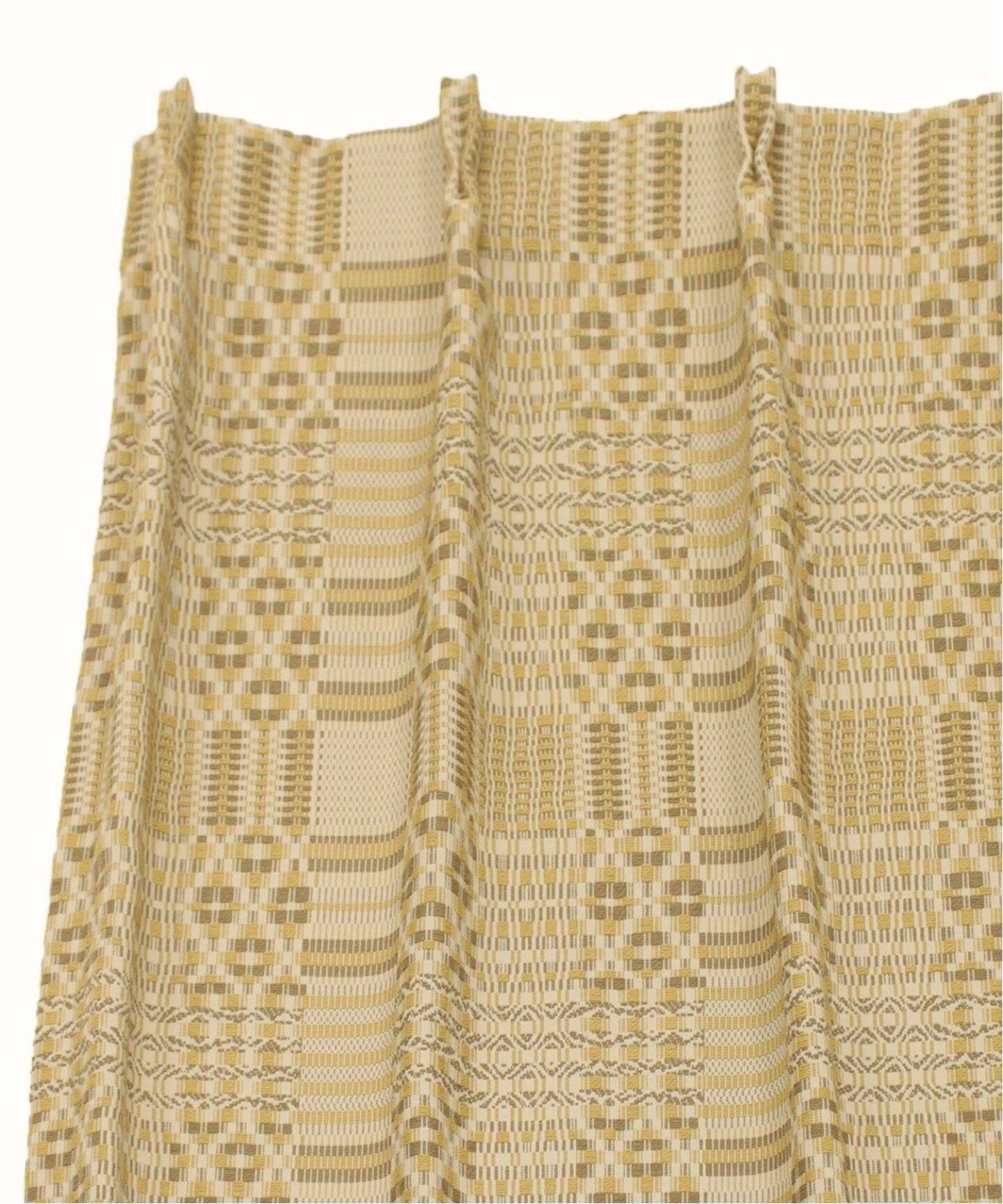 予約》CURTAIN OVERSHOT 100x110 2枚セット（インテリアファブリック